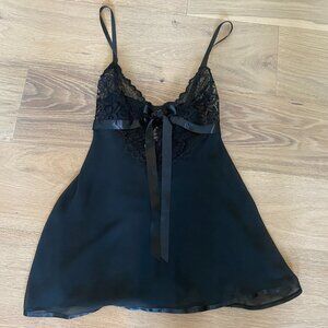 Cinema Etoile Seductivewear Black Two Piece Garment Size Medium NWT